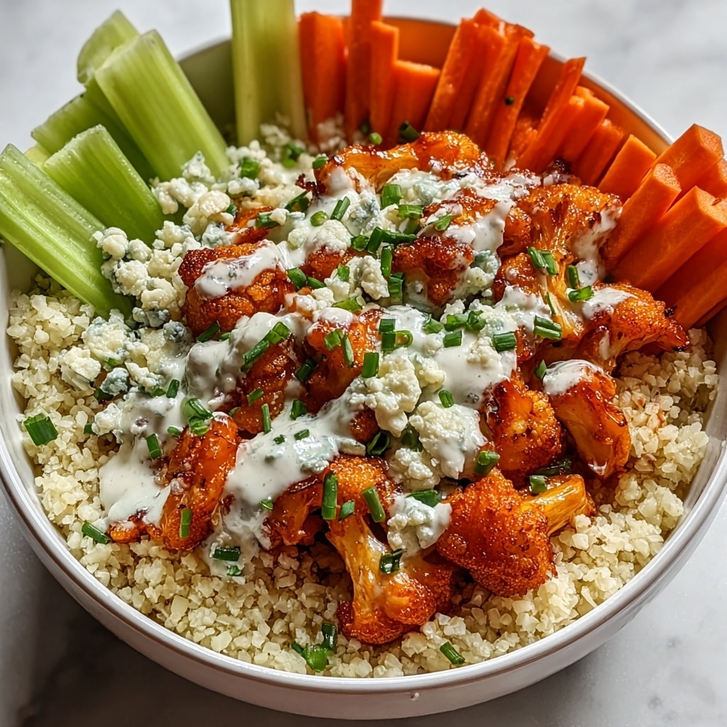 Keto Buffalo Chicken Cauliflower Recipe - Recipe Image