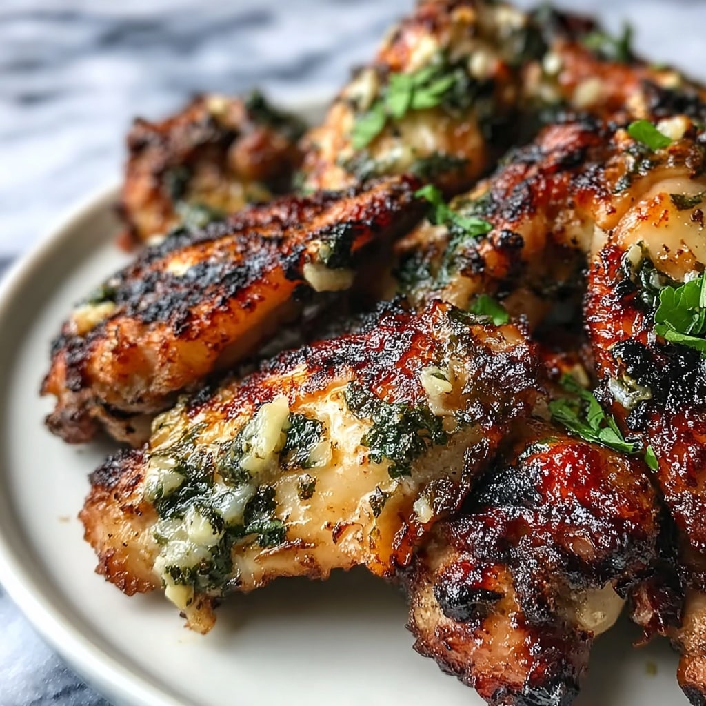 Keto Garlic Parmesan Wings Recipe - Recipe Image