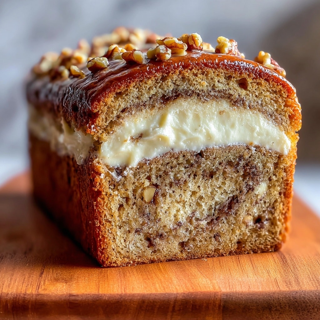 Cream Cheese Cinnamon Banana Protein Loaf Recipe - Recipe Image