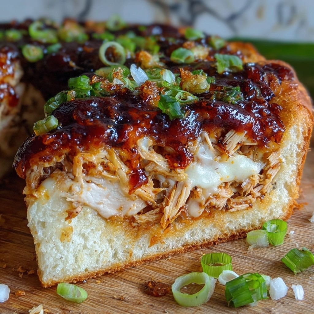 Garlic Naan Chicken Enchilada Pizzas Recipe - Recipe Image