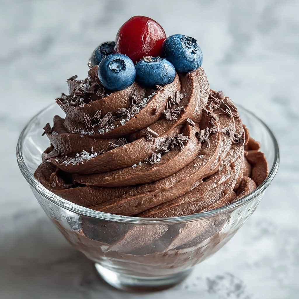 Whipped Chocolate Protein Fluff Recipe - Recipe Image