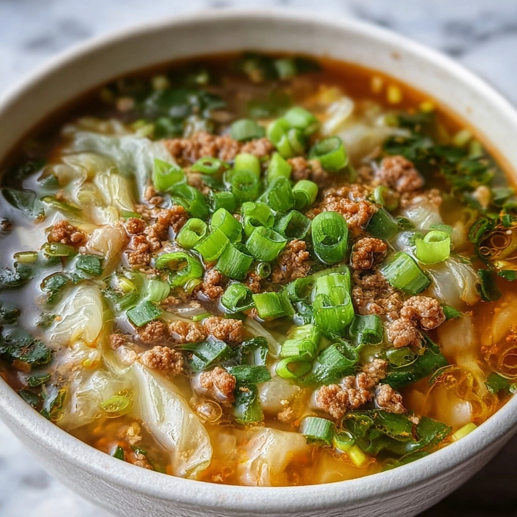 One-Pot Egg Roll Soup Recipe - Recipe Image