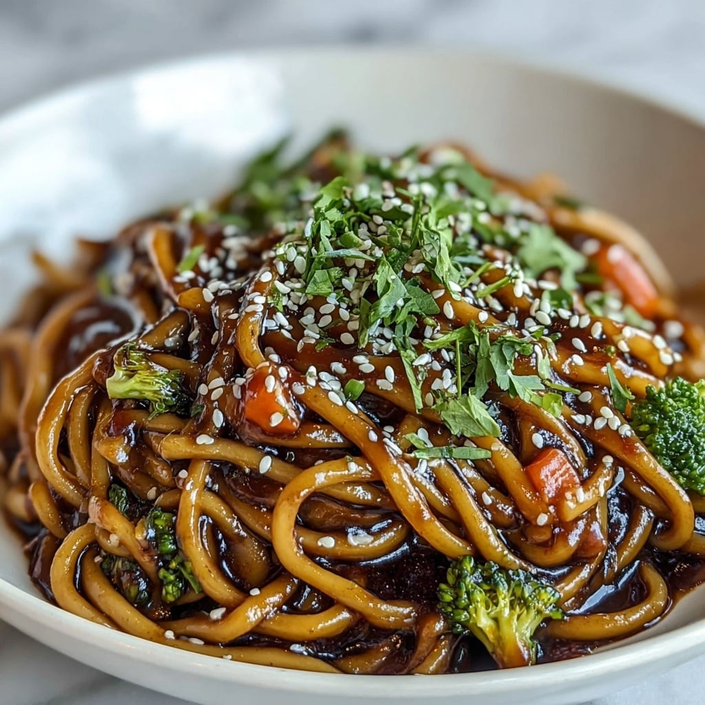 Asian Teriyaki Noodle Bowl Recipe - Recipe Image