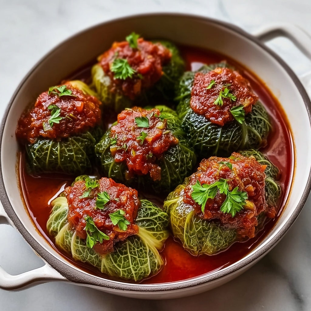 Tender Stuffed Cabbage Leaves Recipe - Recipe Image