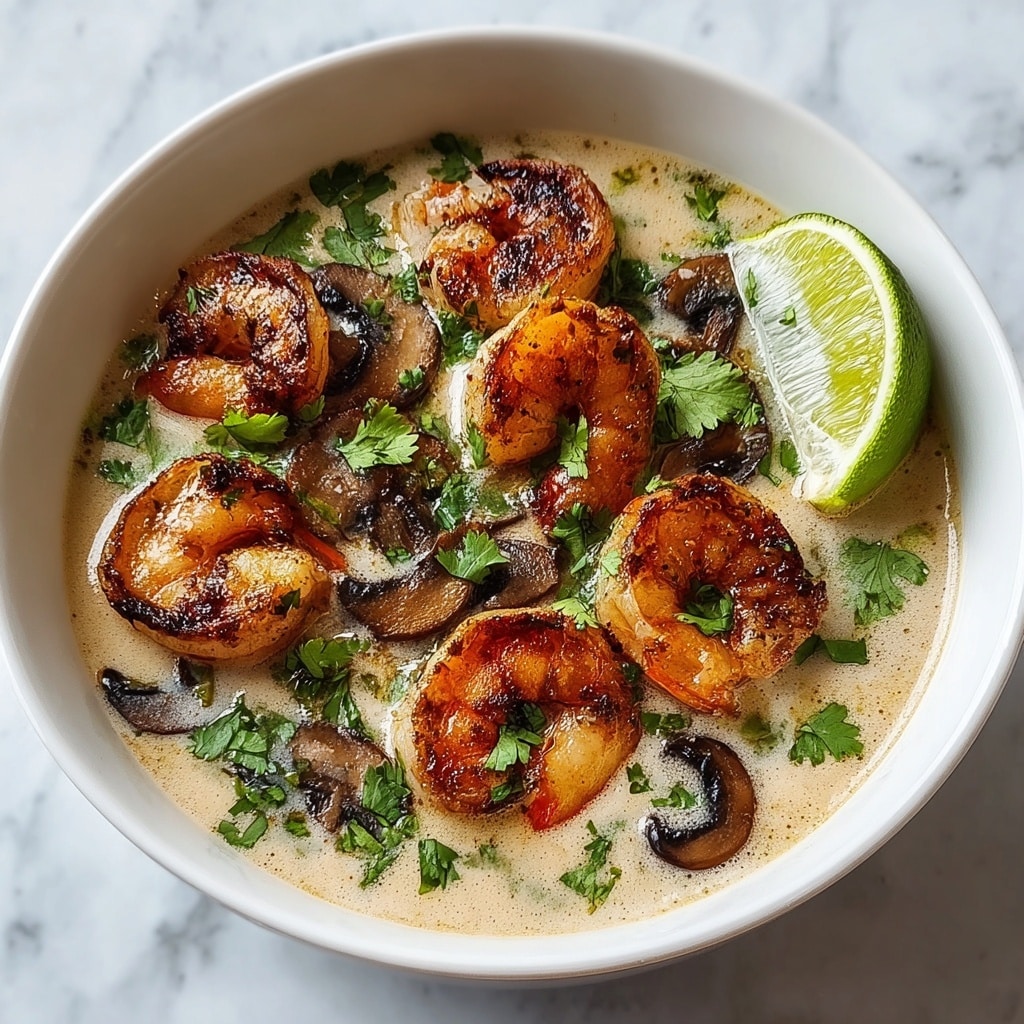 Thai Coconut Shrimp Soup Recipe - Recipe Image