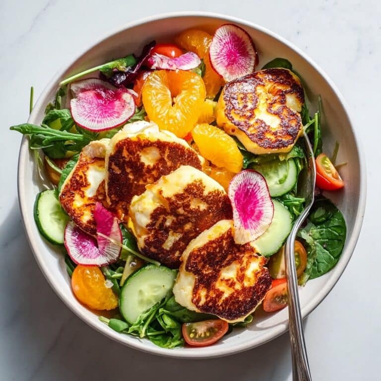 Halloumi Blood Orange Fattoush Recipe