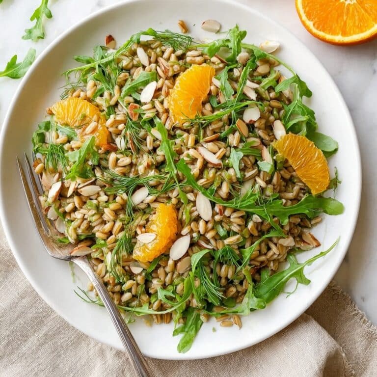 Farro Salad With Fennel, Oranges, and Almonds Recipe