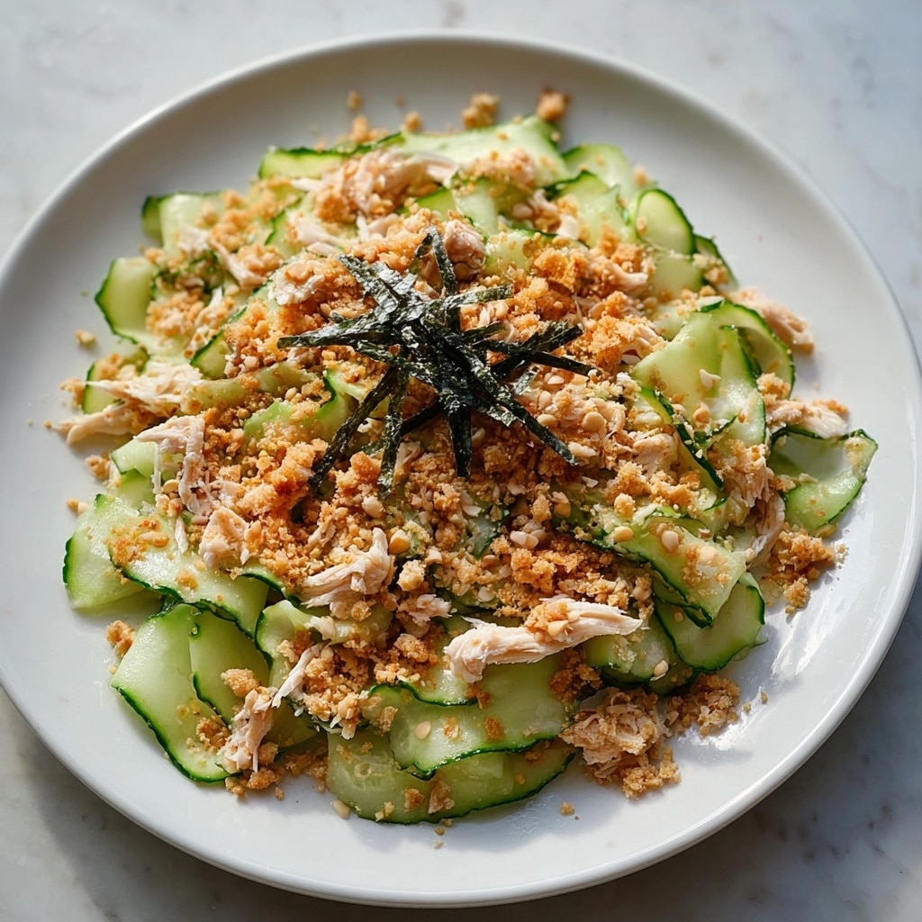 California Roll Cucumber Salad Recipe
