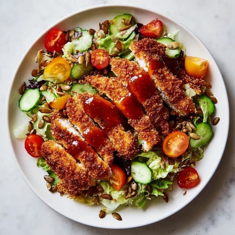 Crispy Hot Honey Chicken Salad Recipe