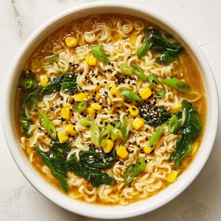 Elevated Ramen Egg Drop Recipe