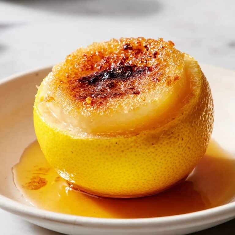 Lemon Brûlée Posset Dessert Recipe