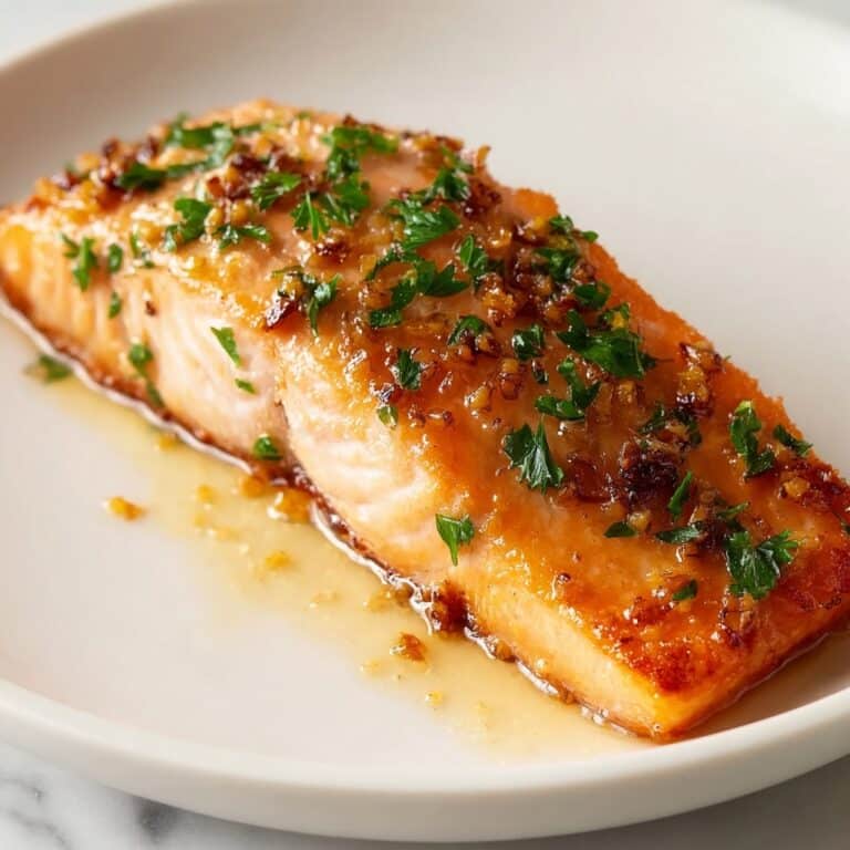 Honey Garlic Glazed Salmon Recipe