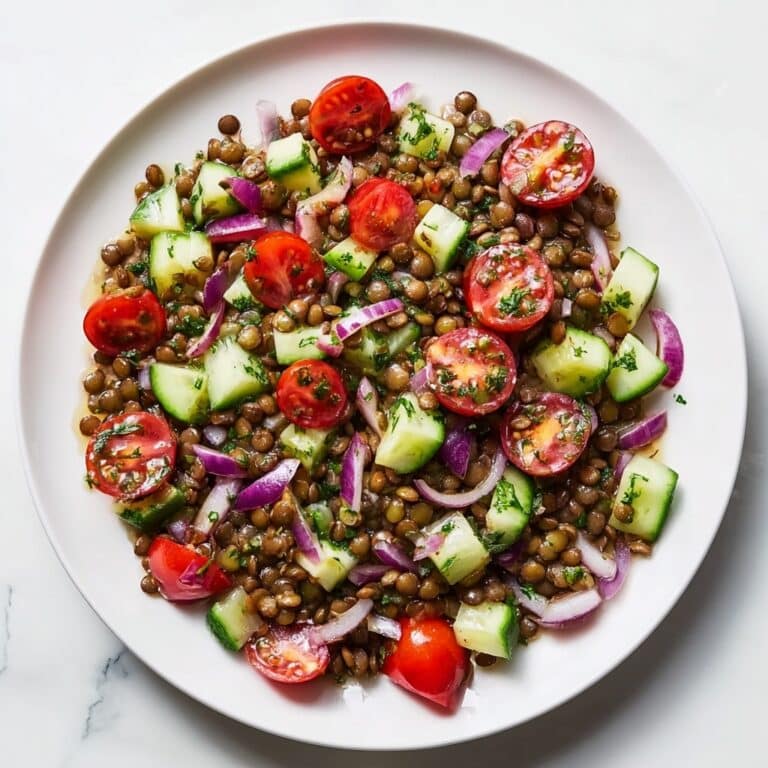 Lentil Salad with Vinaigrette Recipe