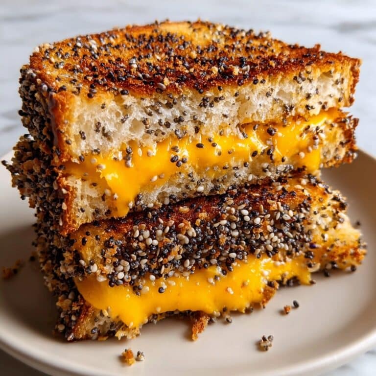 Everything Bagel Grilled Cheese Recipe