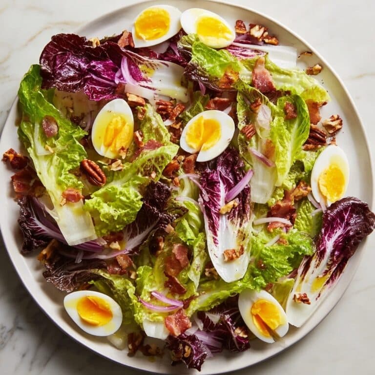 Bitter Greens Warm Bacon Dressing Recipe