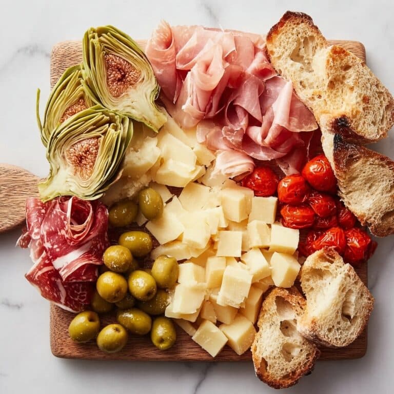 Rustic Italian Farmhouse Cheese and Charcuterie Board Recipe