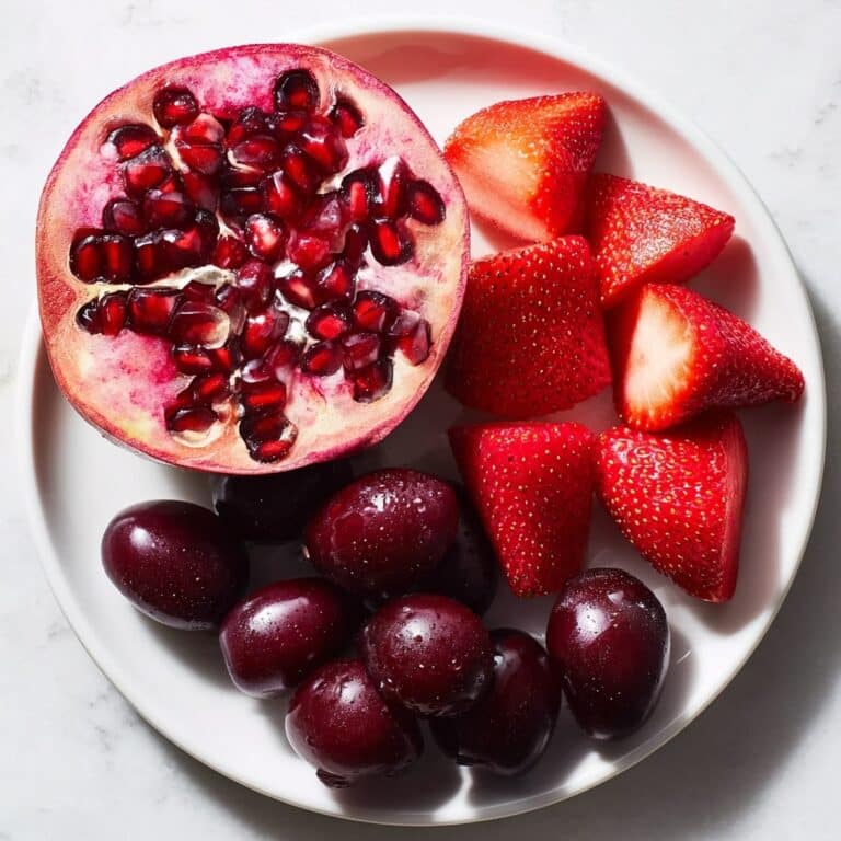 Pomegranate Vibrant Fruit Platter Recipe