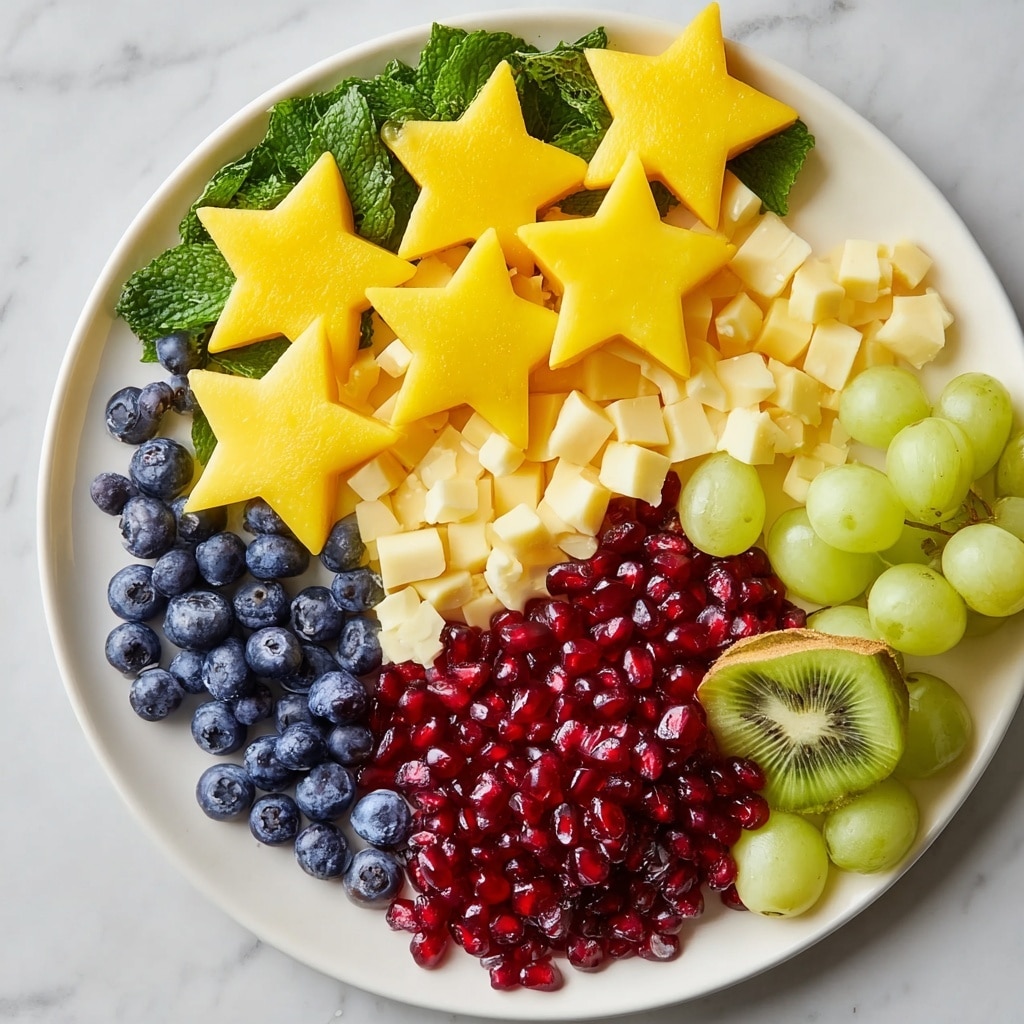 Pomegranate Mint Starfruit Platter Recipe