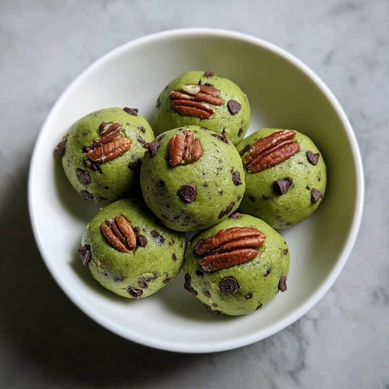 Matcha Gingerbread Protein Bites Recipe