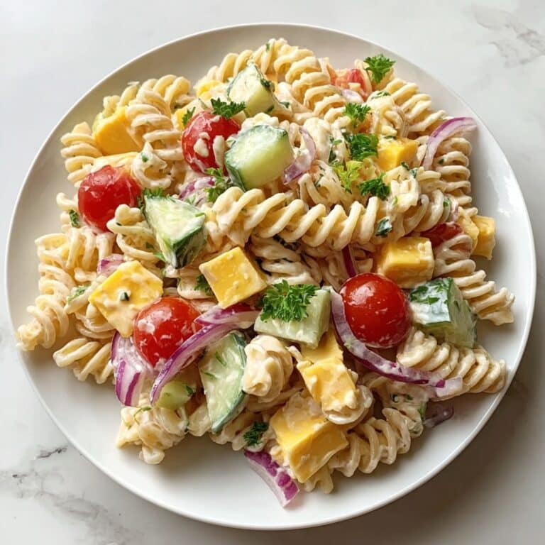 Greek Yogurt Christmas Pasta Recipe