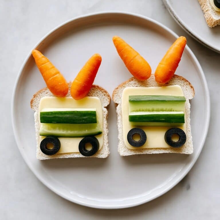 Cute Bee Sandwich Cutouts Recipe