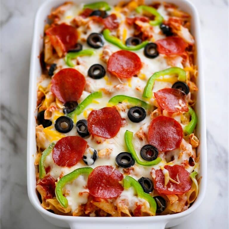 Supreme Pizza Casserole Recipe