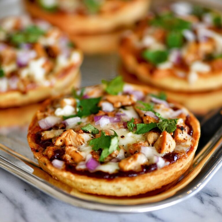 BBQ Chicken Flatbread Pizza Recipe