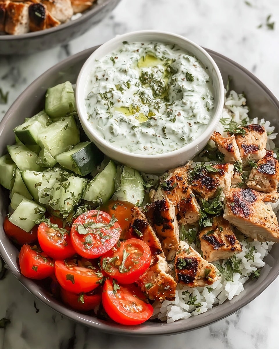 Chicken Tzatziki Bowls Recipe - Recipe Image