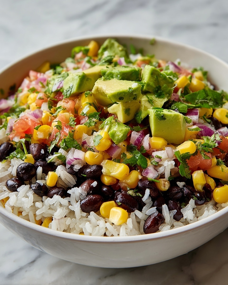 Black Bean Corn Avocado Salad Recipe - Recipe Image