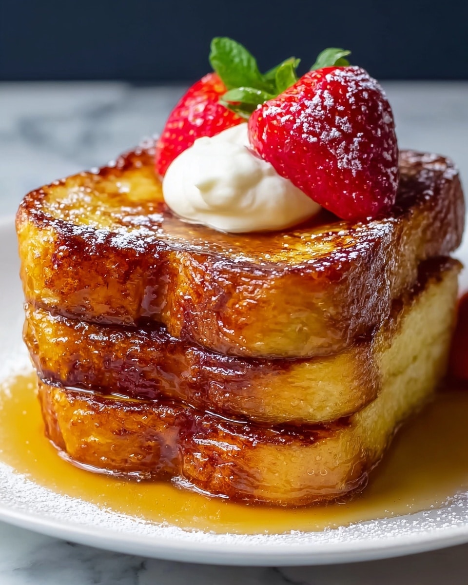 Pound Cake French Toast Recipe - Recipe Image