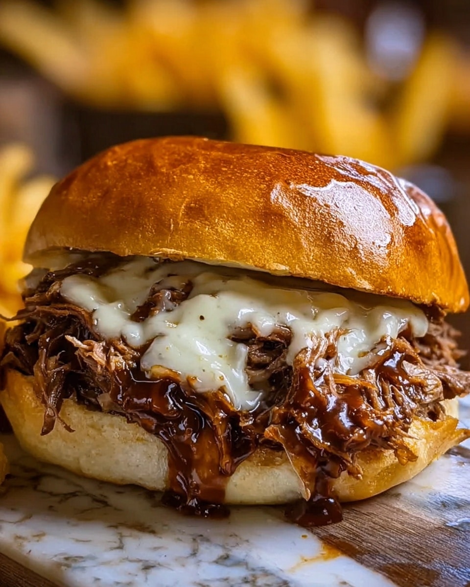 Crockpot French Dip Sandwich Recipe - Recipe Image