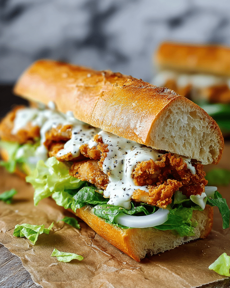 Chicken Caesar Sandwich Recipe – Quick & Easy Lunch Recipe