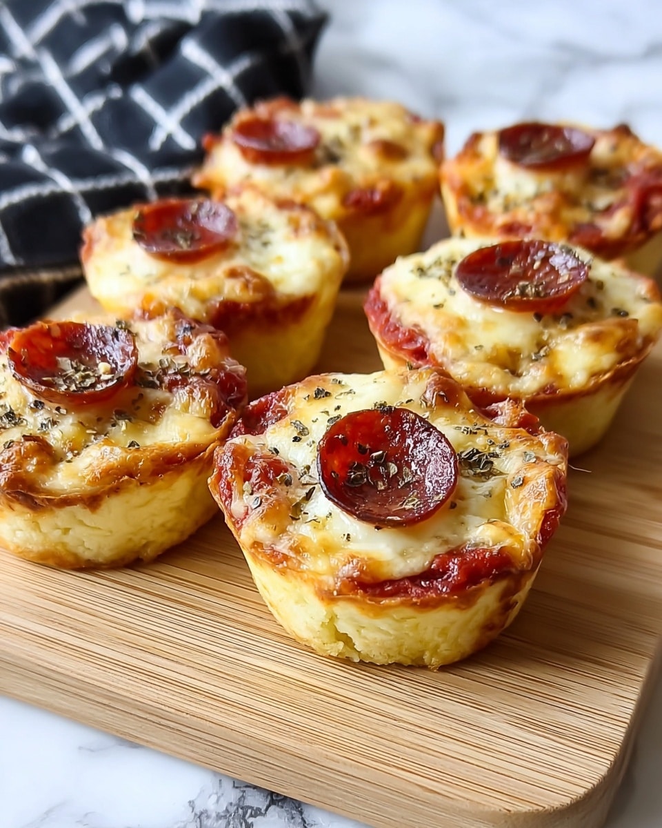 Pizza Cupcakes Recipe - Recipe Image