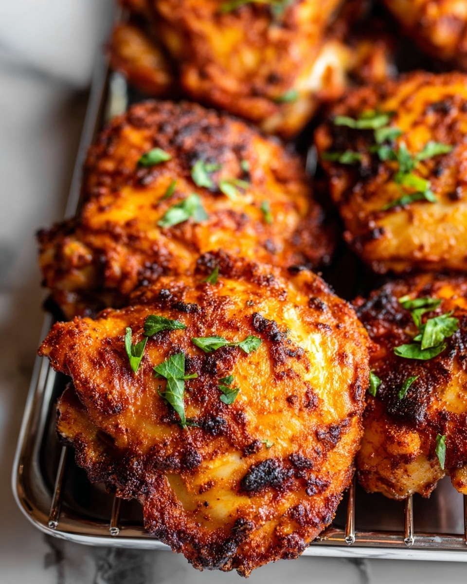 Air Fryer Chicken Thighs Recipe - Recipe Image