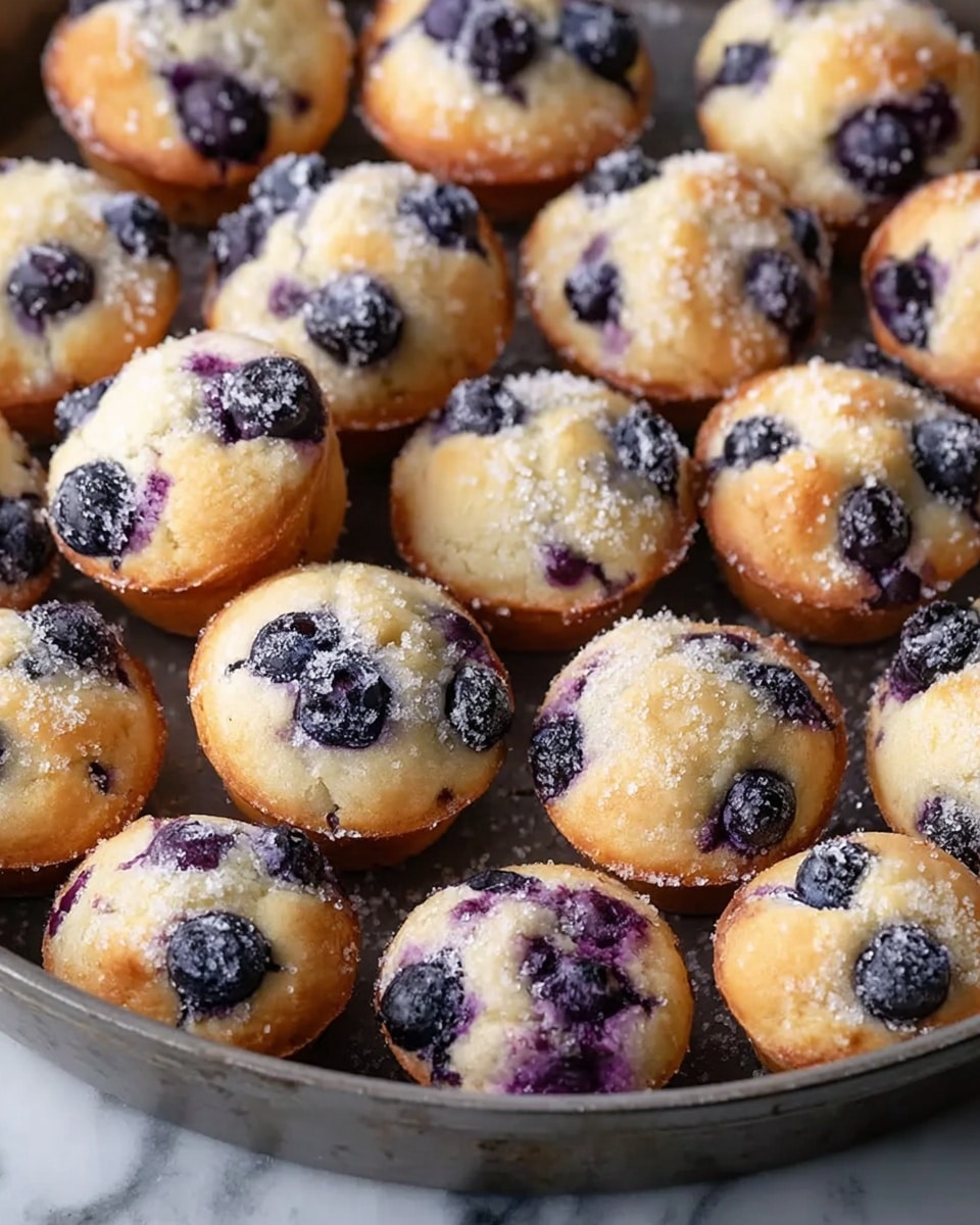 Baked Blueberry Fritter Bites Recipe - Recipe Image