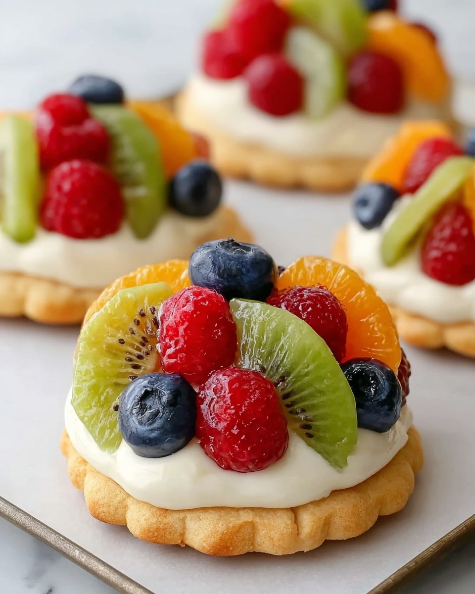 Fresh Fruit Pizza Cookies Recipe - Recipe Image