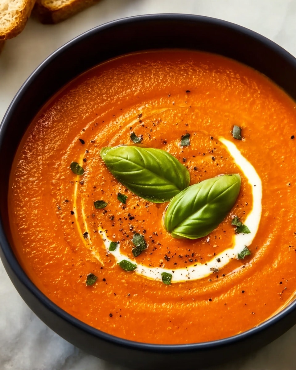 Roasted Red Pepper Soup Recipe - Recipe Image