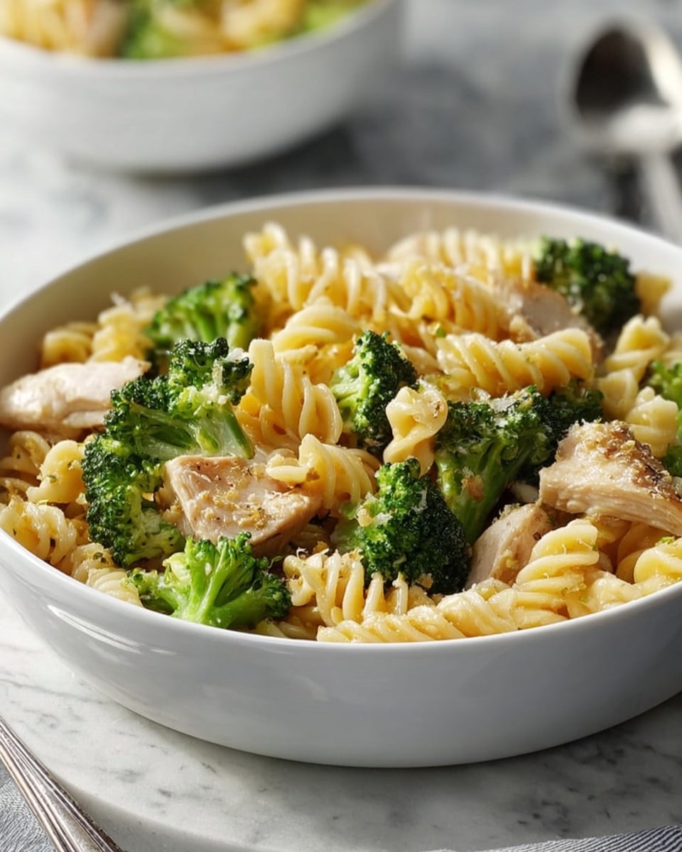 Creamy Chicken and Broccoli Pasta Recipe - Recipe Image