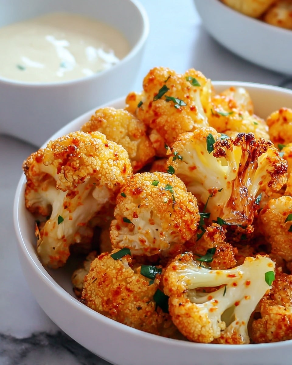 Buffalo Cauliflower Bites Recipe - Recipe Image