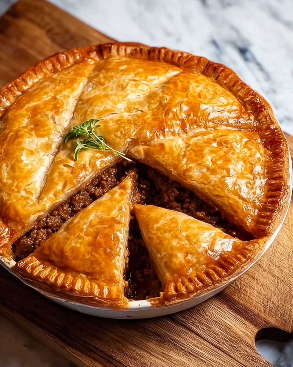 Delicious Meat Pie Recipe - Recipe Image