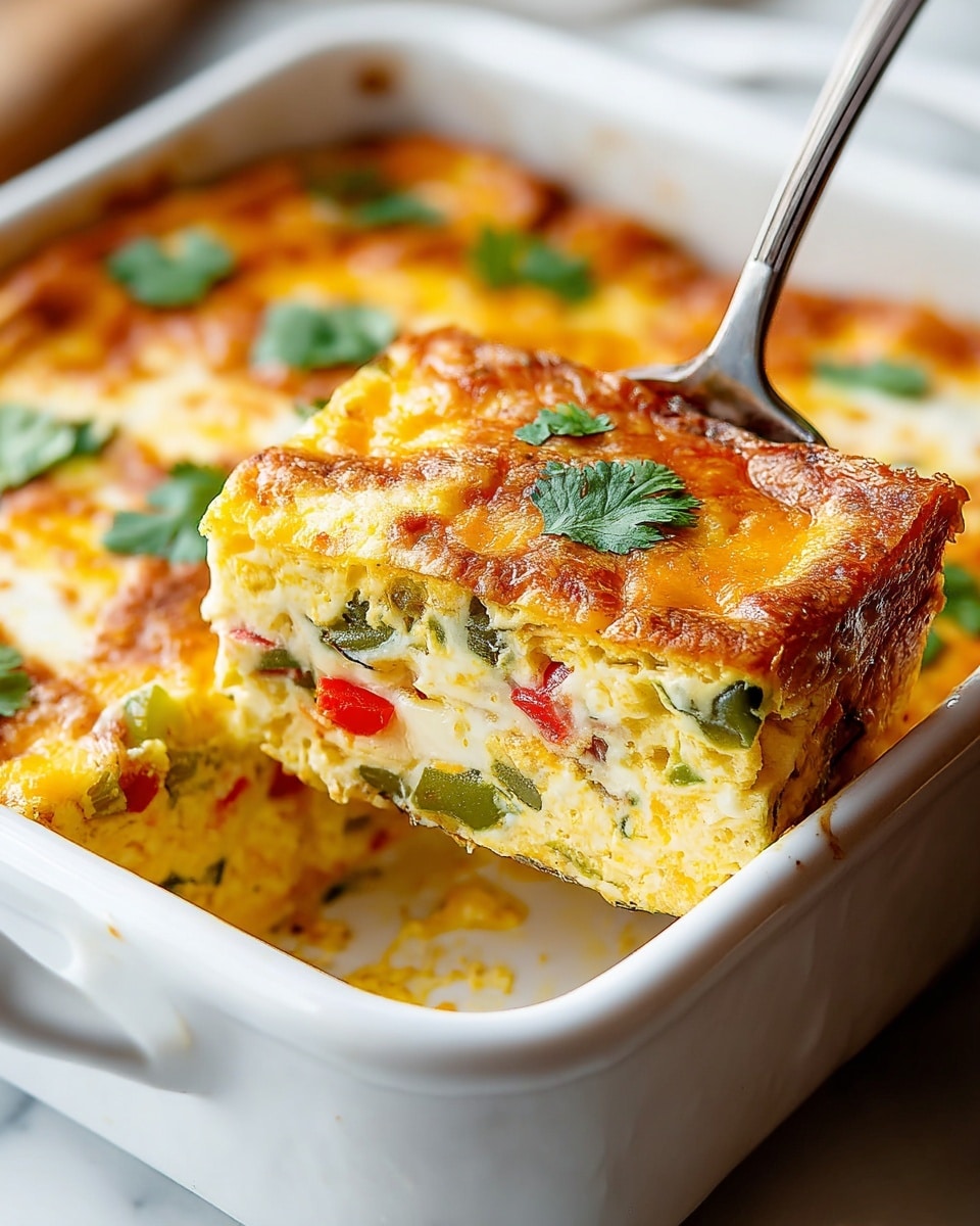 Delicious Chile Relleno Casserole Recipe - Recipe Image