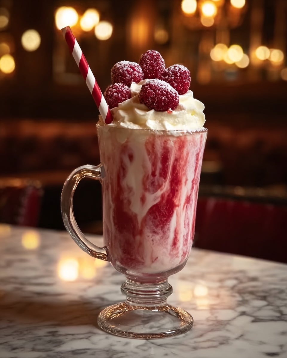 Candy Cane Christmas Punch Recipe - Recipe Image