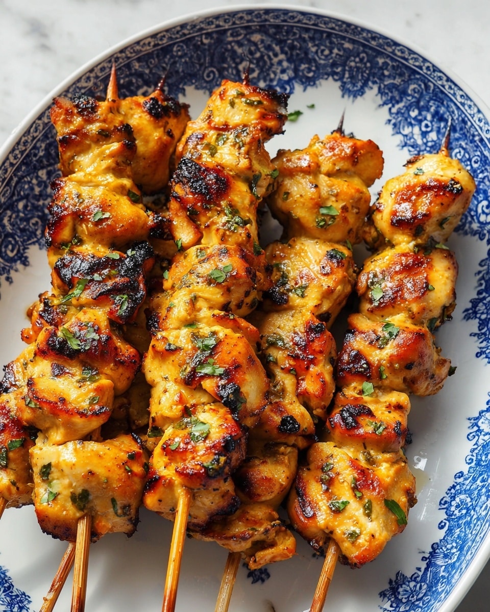 Oven-Baked Chicken Skewers with Smoky Spices and Veggies Recipe - Recipe Image