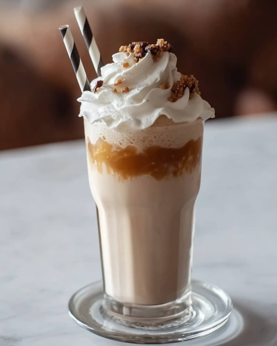 Toffee Coffee Frappé Recipe - Recipe Image