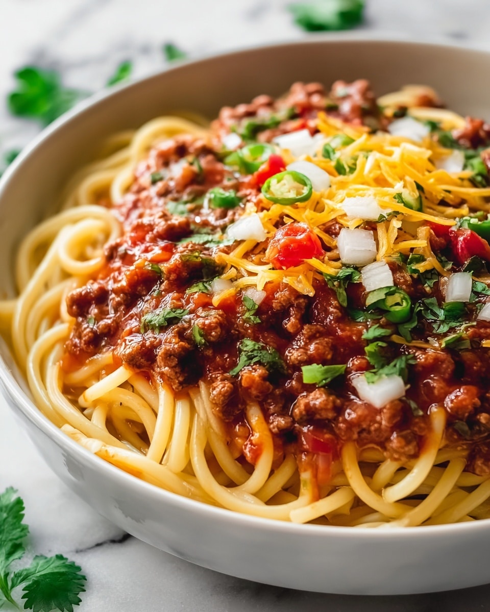 The Best Taco Spaghetti Recipe - Recipe Image