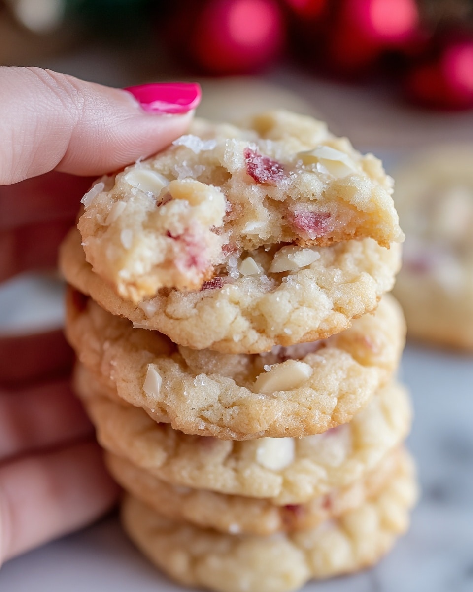 Cherry Almond Amish Sugar Cookies Recipe - Recipe Image