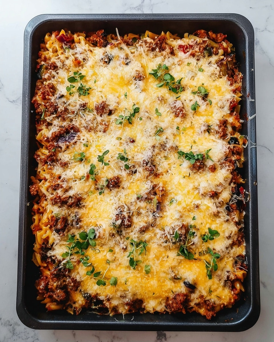 Healthy Big Mac Casserole Recipe - Recipe Image