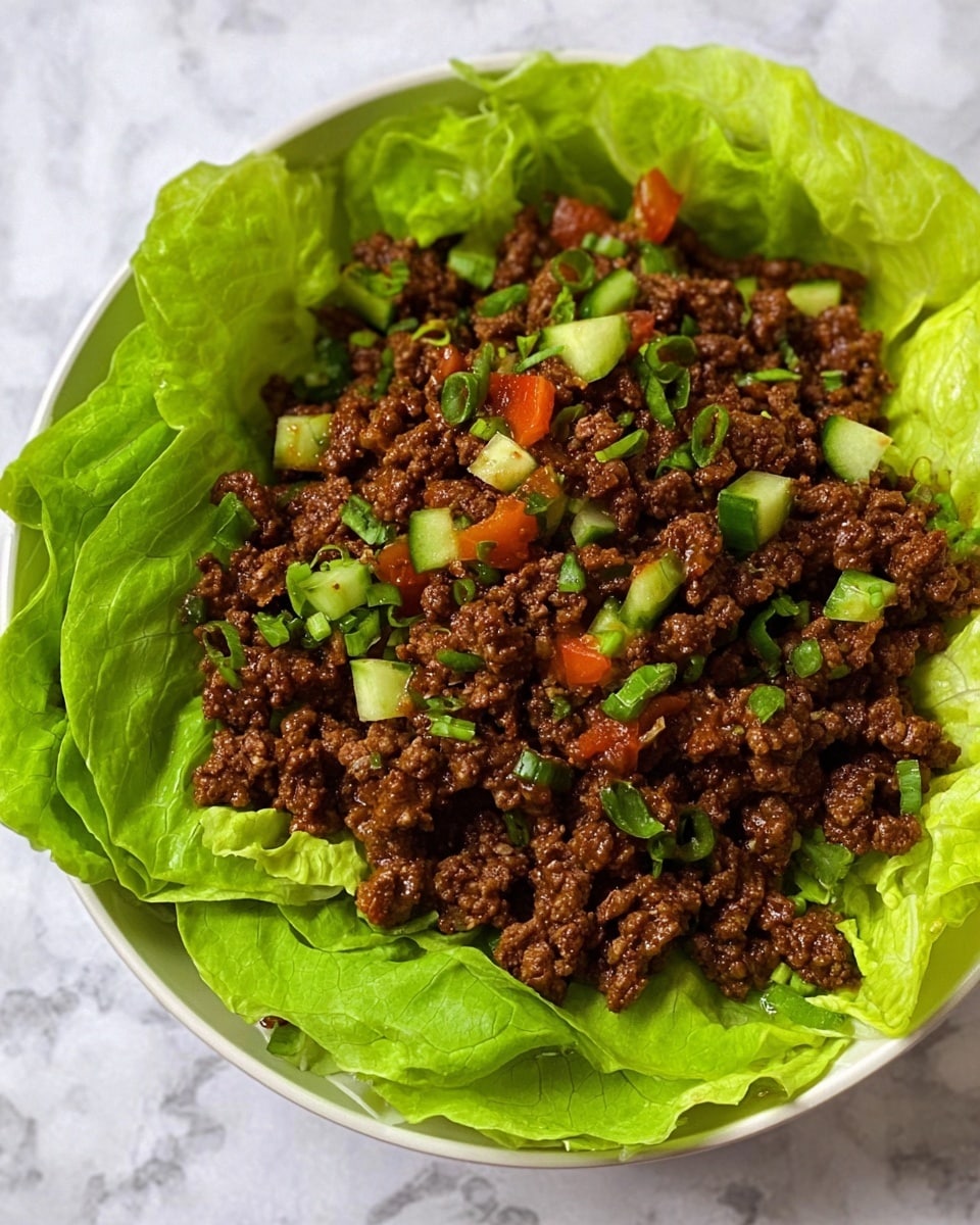 Beef Lettuce Wraps Recipe - Recipe Image