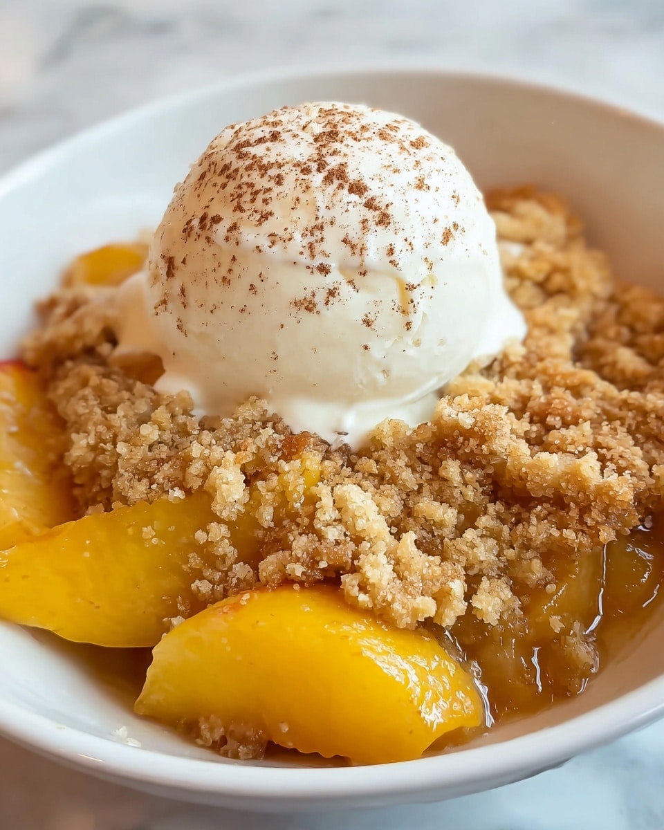 Peach Dump Cake Recipe - Recipe Image