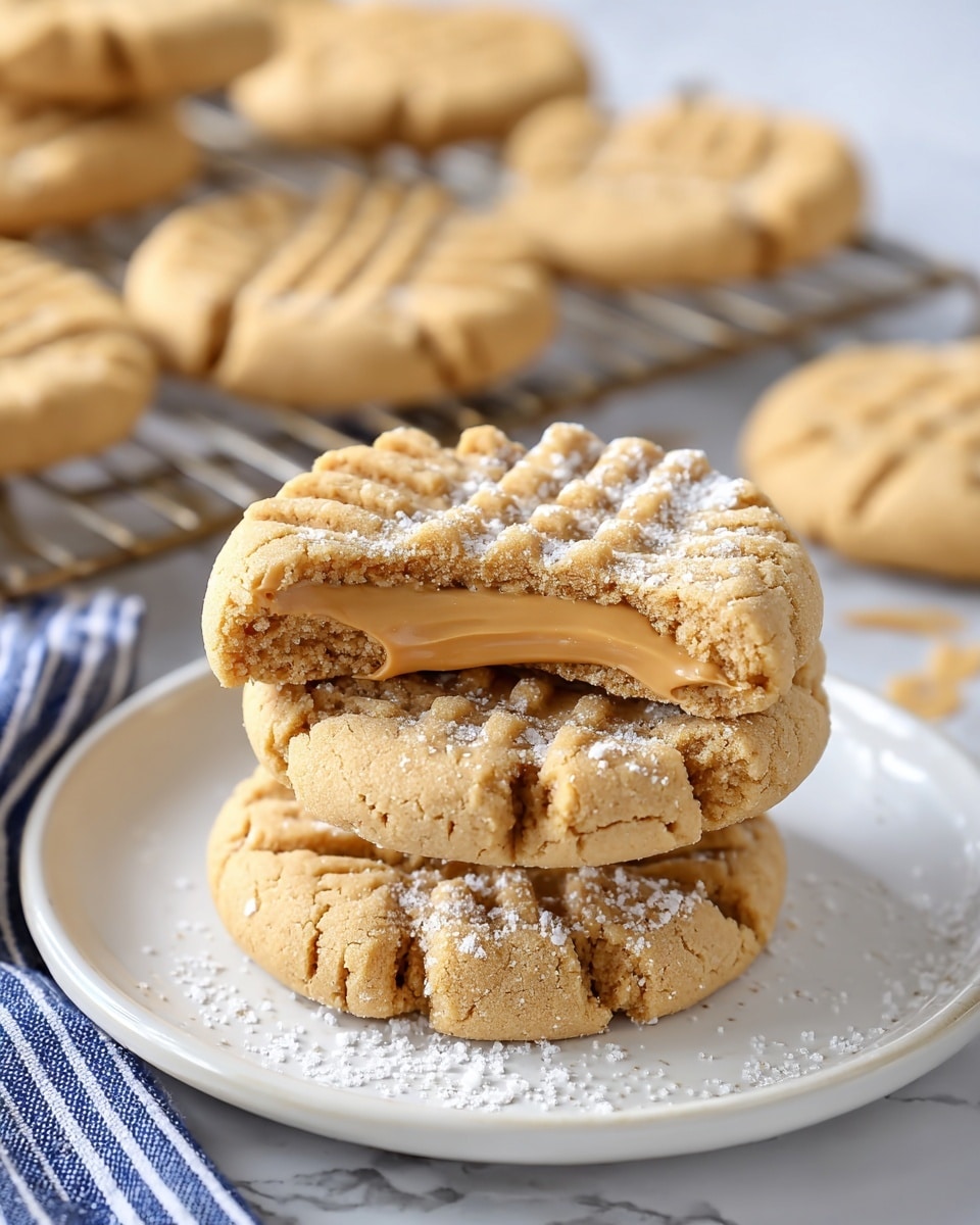 Peanut Butter Sandwich Cookies Recipe - Recipe Image